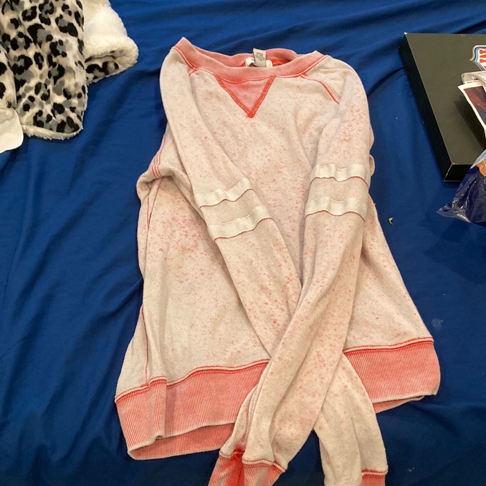 Pink long sleeve shirt